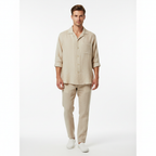 Erkek Keten Overshirt - Manken