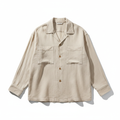 Erkek Keten Overshirt - Stüdyo