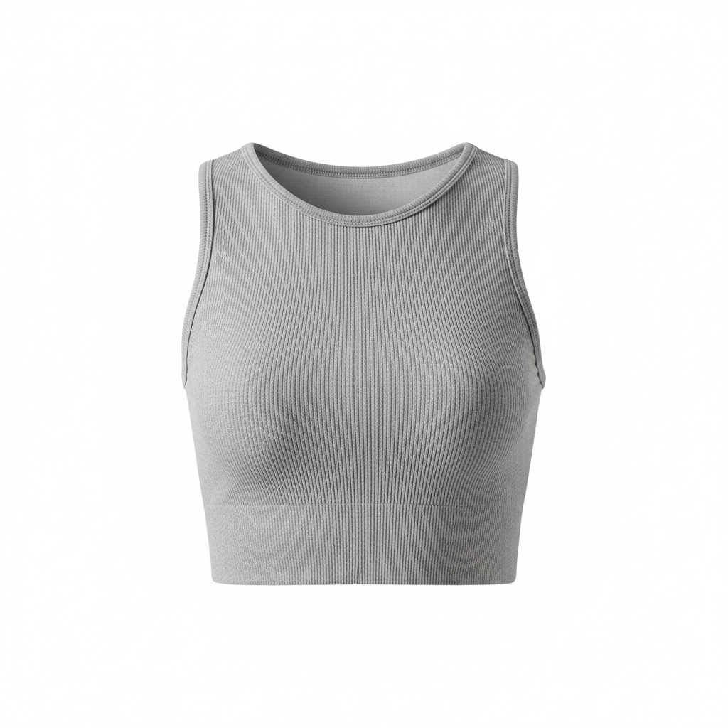 Kadın Seamless Crop Top - Stüdyo